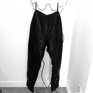 Leather pants